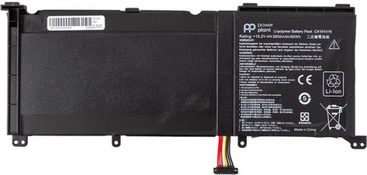 Аккумулятор PowerPlant для Asus Zenbook Pro UX501VW (C41N1416) 15.2V 3950mAh (NB432172)