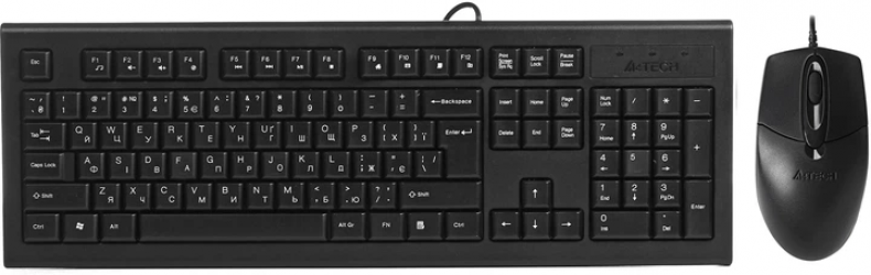 Комплект проводной A4Tech KR-8572 Black