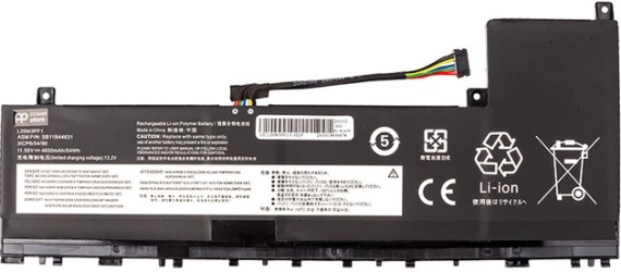 Аккумулятор PowerPlant для Lenovo IdeaPad 5 Pro 14ARH7 (L20M3PF1) 11.55V 4650mAh (NB482511)