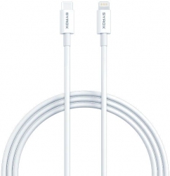 Кабель Syrox C96 USB-C to Lightning 1m 3.0A 20W