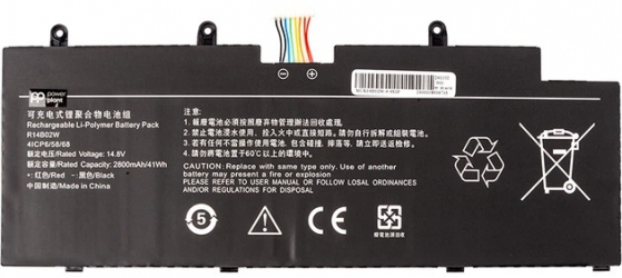 Аккумулятор PowerPlant для Xiaomi Mi RedmiBook Pro 14 2021 (R14B02W) 14.8V 2800mAh (NB530076)