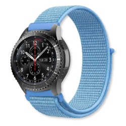 Ремешок BeCover Nylon Style для Huawei Watch GT / GT 2 46mm / GT 2 Pro / GT Active / Honor Watch Magic 1/2 / GS Pro / Dream (715002) Aqua Blue