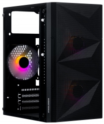 Корпус Prologix E113 Tempered Glass & Mesh Black Корпус Prologix E113 Tempered Glass & Mesh Black