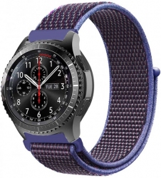Ремешок BeCover Nylon Style для Honor MagicWatch 2 / Huawei Watch 3 Pro Classic 46mm (707081) Purple