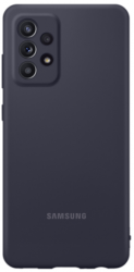 Панель Silicone Cover для Samsung Galaxy A52 (A525) EF-PA525TBEGRU Black