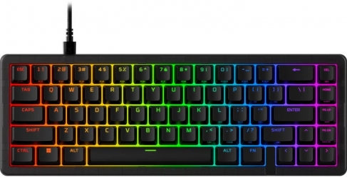 Клавиатура проводная HyperX Origins 2 65 Linear Red RGB USB (B4QS3AA) Black