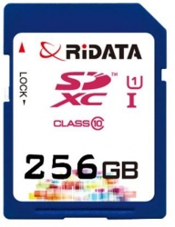 Карта пам'яті RiDATA SDXC 256GB Class 10 UHS-I Карта пам'яті RiDATA SDXC 256GB Class 10 UHS-I
