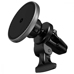 Автодержатель с беспроводной зарядкой Proove Magnetic UFO 15W (574920001) Black Автодержатель с беспроводной зарядкой Proove Magnetic UFO 15W (574920001) Black