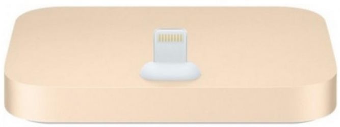 Док-станция для Apple iPhone Lightning Dock Gold