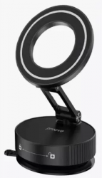 Автодержатель с беспроводной зарядкой Proove Mag Max Suction Type Universal Mount