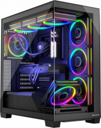 Корпус Modecom Volcano Stellar ARGB (AT-STELLAR-5F-ARGB-10) Black  Корпус Modecom Volcano Stellar ARGB (AT-STELLAR-5F-ARGB-10) Black