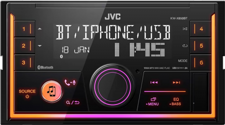 Автомагнитола JVC KW-X850BT Автомагнитола JVC KW-X850BT