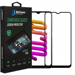 Захисне скло BeCover для Realme C30/C30s/C33 (708568) Black Захисне скло BeCover для Realme C30/C30s/C33 (708568) Black