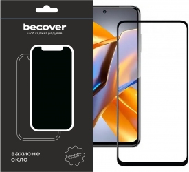 Захисне скло BeCover для Poco M5s (709252) Black