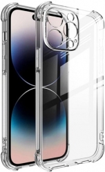 Cиліконовий чохол BeCover Anti-Shock для Apple iPhone 14 Pro (BC_708244) Clear