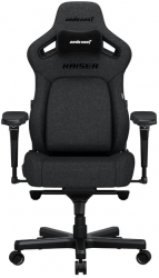 Кресло геймерское Anda Seat Kaiser 4 Size XL (AD12YDDC-XLL-20-GB-CF) Dark Gray Linen Fabric  Кресло геймерское Anda Seat Kaiser 4 Size XL (AD12YDDC-XLL-20-GB-CF) Dark Gray Linen Fabric