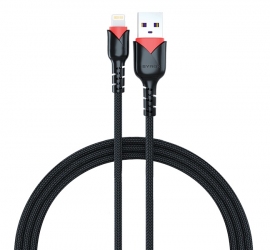 Кабель Syrox C93 2.0A 1m Lightning Black