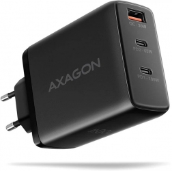 Мережевий зарядний пристрій Axagon 100W (ACU-DPQ100) Black 