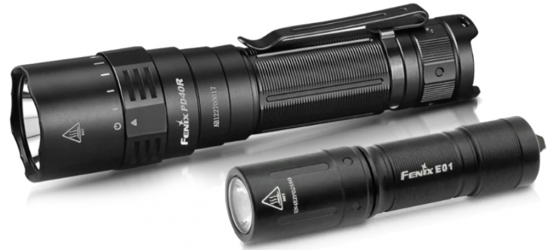 Фонарь ручной Fenix PD40R V2.0 + Фонарь ручной Fenix E01 V2.0 в подарок Фонарь ручной Fenix PD40R V2.0 + Фонарь ручной Fenix E01 V2.0 в подарок