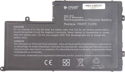 Акумулятор PowerPlant для DELL Inspiron 15-5547 Series (TRHFF, DL5547PC) 11.1V 3400mAh  (NB440580)