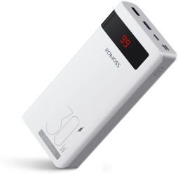 УМБ Romoss 30000mAh 30W Sense 8PS Pro (PHP30-892-1133H) White УМБ Romoss 30000mAh 30W Sense 8PS Pro (PHP30-892-1133H) White