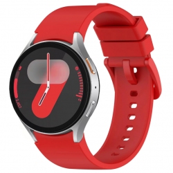 Ремінець BeCover Tape для Samsung Galaxy Watch (20mm) 3 41mm/4/5/6/7 40-44mm (712060) Red
