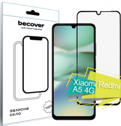 Захисне скло Becover для Xiaomi Redmi A5 4G (713418) Black