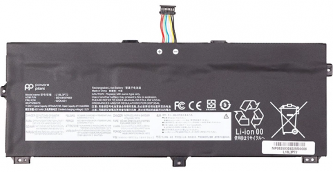 Аккумулятор PowerPlant для Lenovo ThinkPad X390 Yoga (L18M3P72) 11.55V 4211mAh (NB482672)