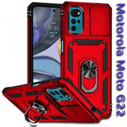 Панель BeCover Military для Motorola Moto G22 (BC_708189) Red
