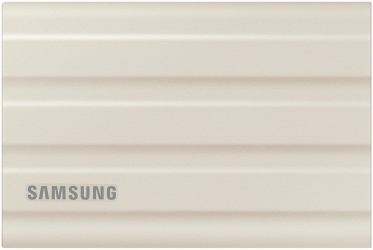 Жесткий диск Samsung Portable SSD T7 Shield 2Tb USB 3.2 Type-C (MU-PE2T0K/EU) Beige Жесткий диск Samsung Portable SSD T7 Shield 2Tb USB 3.2 Type-C (MU-PE2T0K/EU) Beige