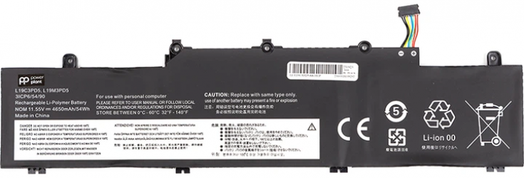 Аккумулятор PowerPlant для Lenovo ThinkPad E14 Gen2 (L19C3PD5) 11.55V 4650mAh (NB482115)