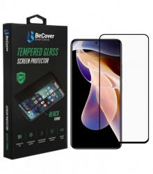 Захисне скло Becover для Xiaomi Redmi Note 11 Pro/11 Pro Plus (707140) Black 
