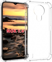 Панель Anti-Shock BeCover для Nokia 1.4 (706965) Clear  Панель Anti-Shock BeCover для Nokia 1.4 (706965) Clear