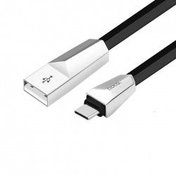 Кабель HOCO X4 Zinc Alloy Rhombic Type-C Data Charging Wire 1.2m Black Кабель HOCO X4 Zinc Alloy Rhombic Type-C Data Charging Wire 1.2m Black