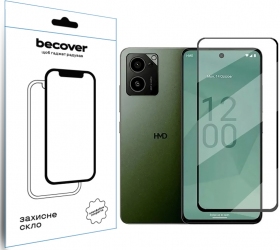 Захисне скло Becover для HMD Pulse Pro (712487) Black Захисне скло Becover для HMD Pulse Pro (712487) Black