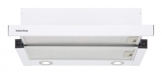 Вытяжка Interline DELI WH A/60/2/T Вытяжка Interline DELI WH A/60/2/T