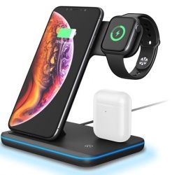 Беспроводное зарядное устройство BeCover BC-Z5 (704088) Black