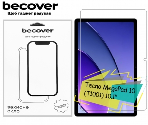 Защитное стекло Becover для Tecno MegaPad 10 (T1001) 10.1 Защитное стекло Becover для Tecno MegaPad 10 (T1001) 10.1