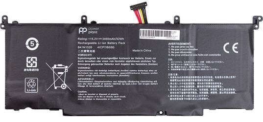 Акумулятор PowerPlant для ноутбуків ASUS ROG S5 (B41N1526) 15.2V 3400mAh (NB431359)