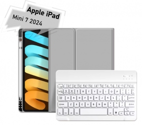 Чохол-клавіатура BeCover для Apple iPad Mini 7 2024 (712994) Gray Чохол-клавіатура BeCover для Apple iPad Mini 7 2024 (712994) Gray
