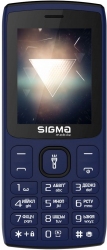 Мобильный телефон Sigma mobile X-style 34 NRG Type-C Blue Мобильный телефон Sigma mobile X-style 34 NRG Type-C Blue