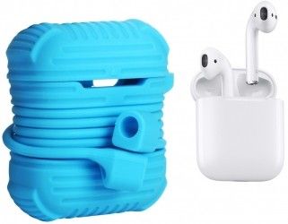 Чехол Armour i-Smile для Apple AirPods IPH1437 (702331) Blue