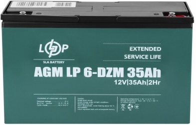 Аккумуляторная батарея LogicPower LP 6-DZM-35 Ah (LP9335) Аккумуляторная батарея LogicPower LP 6-DZM-35 Ah (LP9335)