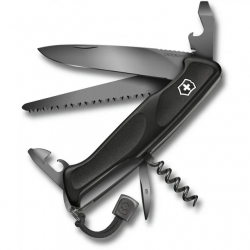 Нож Victorinox RANGER 55 GRIP (0.9563.C31P) Onyx Black 
