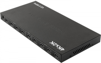Сплітер PowerPlant HDMI 1x8 V2.0, 3D, 4K (CA912490) Сплітер PowerPlant HDMI 1x8 V2.0, 3D, 4K (CA912490)