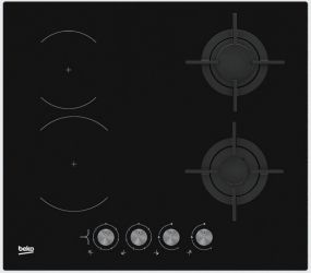 Варочная поверхность комбинированная Beko HILM 64222 S Варочная поверхность комбинированная Beko HILM 64222 S