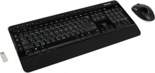 Комплект беспроводной Microsoft Wireless Desktop 3050 WL Black Rus (PP3-00018) Комплект беспроводной Microsoft Wireless Desktop 3050 WL Black Rus (PP3-00018)