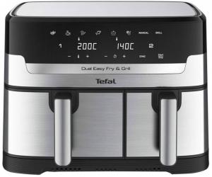 Мультипечь TEFAL Dual Easy Fry&Grill Air Fryer EY905D10 Мультипечь TEFAL Dual Easy Fry&Grill Air Fryer EY905D10