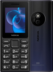 Мобільний телефон Nokia 110 DS 2024 Black Мобільний телефон Nokia 110 DS 2024 Black