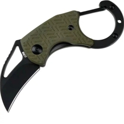 Ніж CJRB Anansi Black Blade AR-RPM9 G10 Green